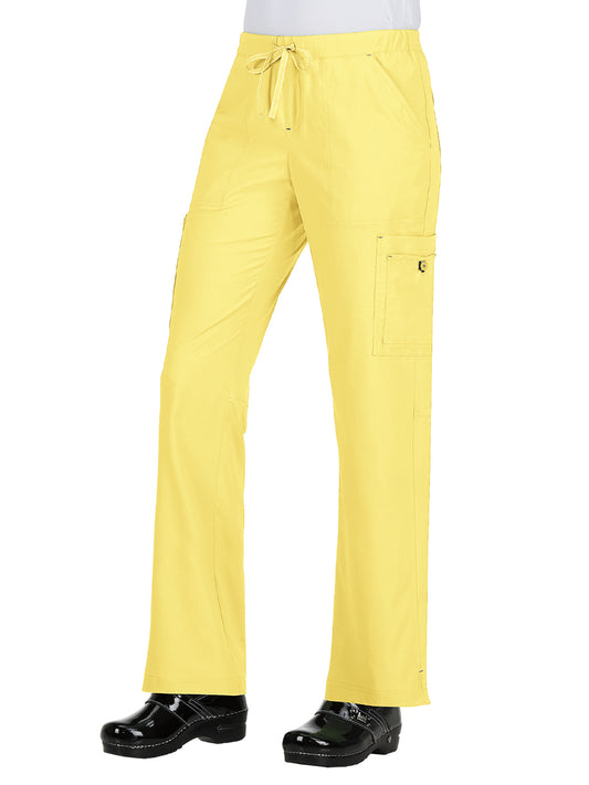 Women's 8-Pocket Stretch Cargo Holly Pant - 731 - Sunshine
