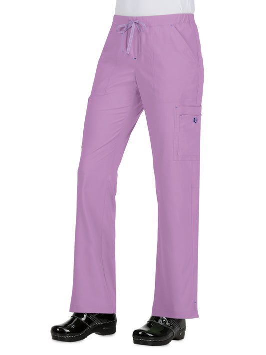 Women's 8-Pocket Stretch Cargo Holly Pant - 731 - Bloom Lavender