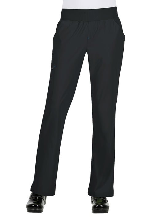 Women's 6-Pocket Yoga-Style Laurie Pant - 732 - Black