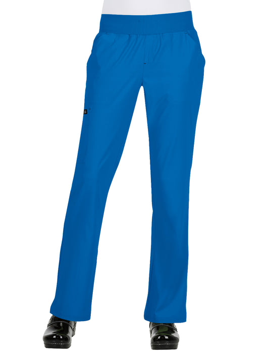 Women's 6-Pocket Yoga-Style Laurie Pant - 732 - Royal Blue
