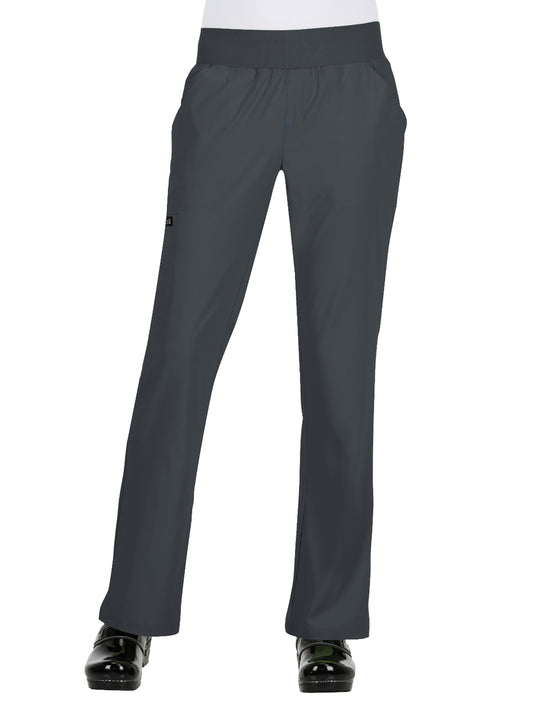 Women's 6-Pocket Yoga-Style Laurie Pant - 732 - Charcoal