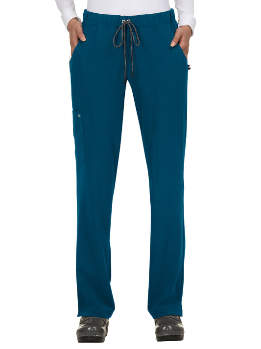 Women's 5-Pocket Cargo Everyday Hero Pant - 739 - Caribbean Blue
