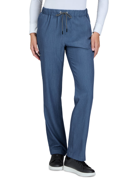 Women's 5-Pocket Cargo Everyday Hero Pant - 739 - Denim