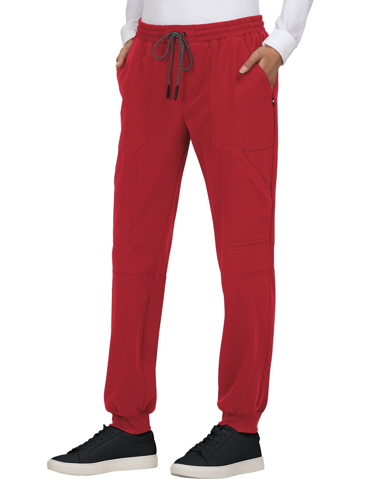 Women's 7-Pocket Stretch Jogger Good Vibe Pant - 740 - Ruby
