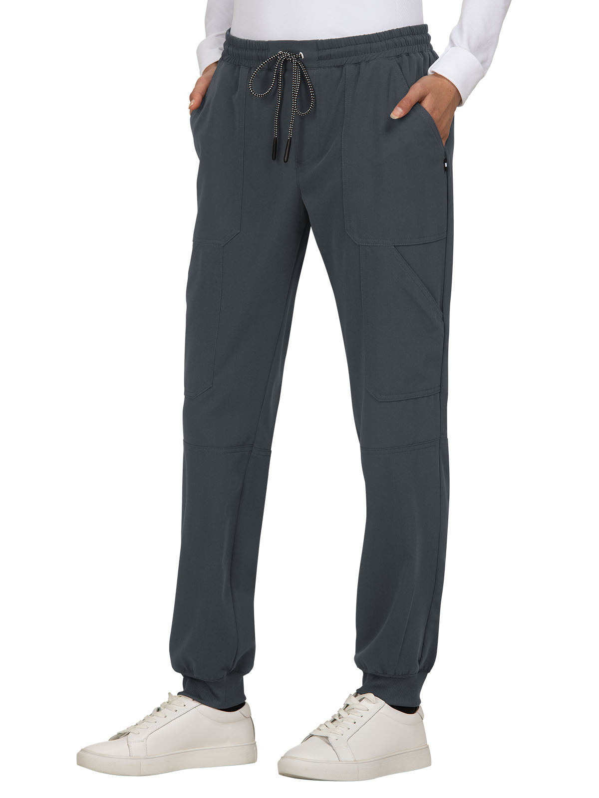 Women's 7-Pocket Stretch Jogger Good Vibe Pant - 740 - Charcoal