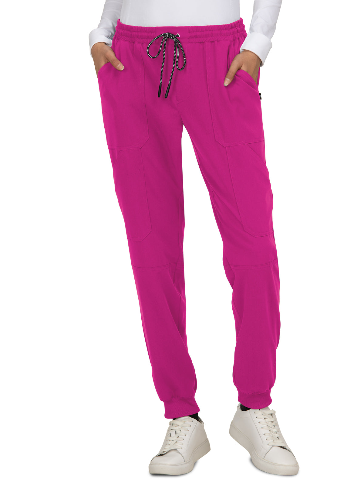 Women's 7-Pocket Stretch Jogger Good Vibe Pant - 740 - Azalea Pink