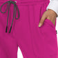 Women's 7-Pocket Stretch Jogger Good Vibe Pant - 740 - Azalea Pink
