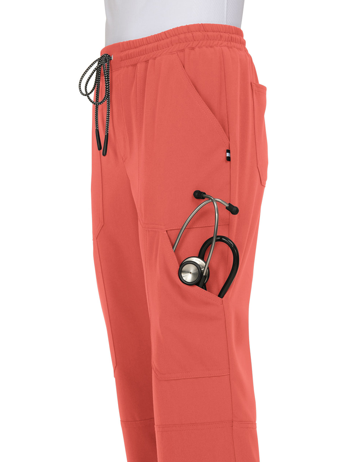 Women's 7-Pocket Stretch Jogger Good Vibe Pant - 740 - Heather Coral
