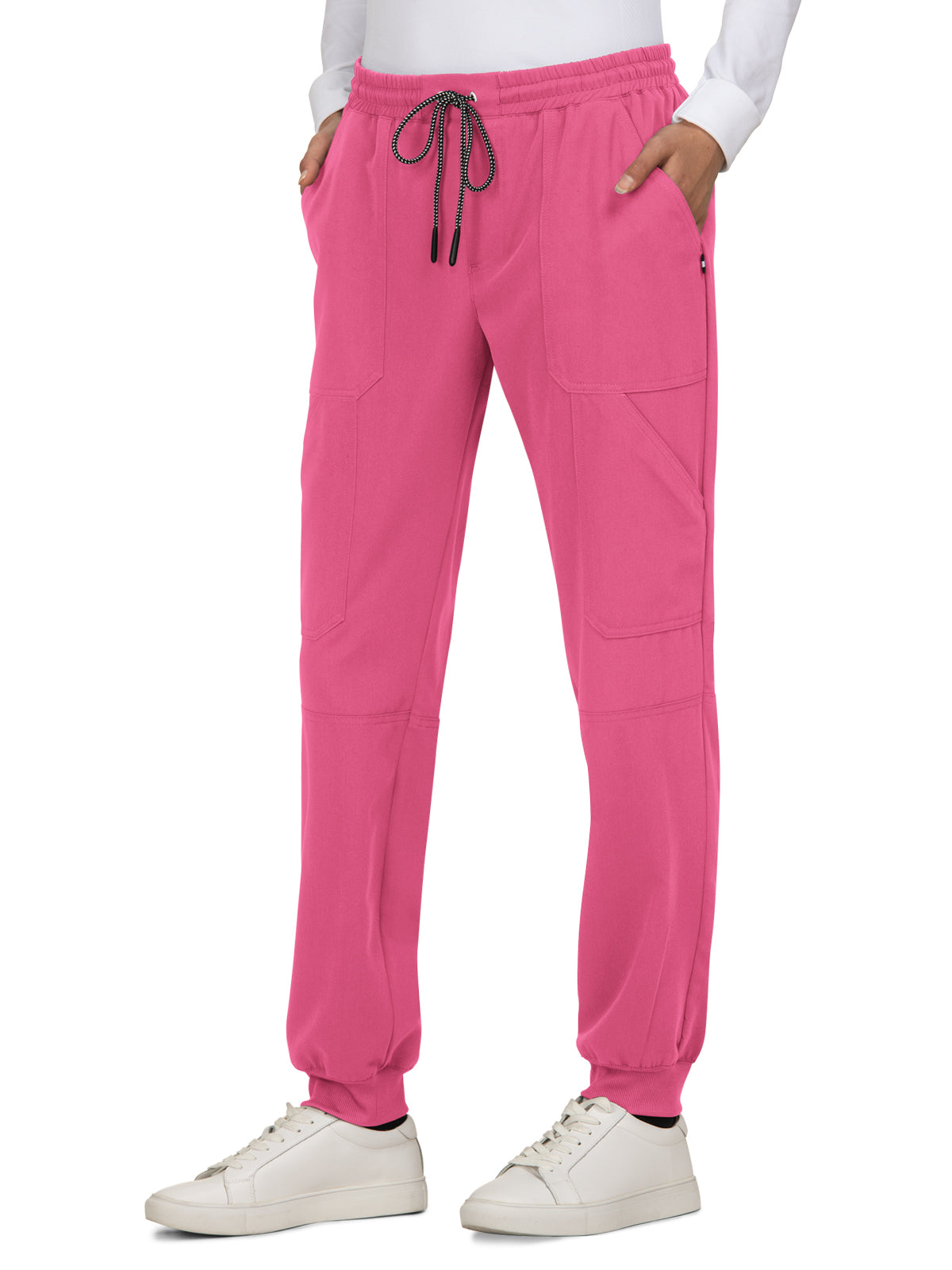 Women's 7-Pocket Stretch Jogger Good Vibe Pant - 740 - Geranium