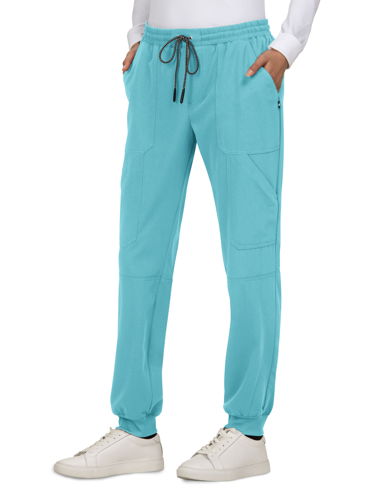 Women's 7-Pocket Stretch Jogger Good Vibe Pant - 740 - Sea Glass