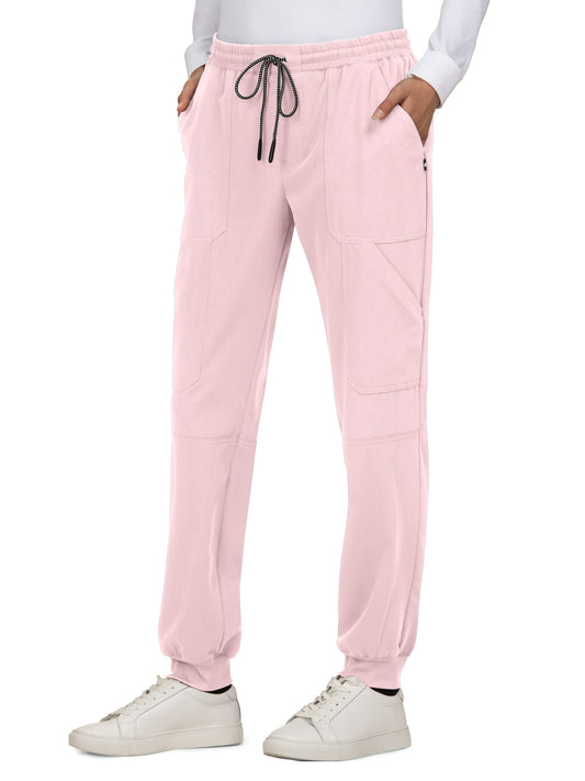 Women's 7-Pocket Stretch Jogger Good Vibe Pant - 740 - Pink Dream