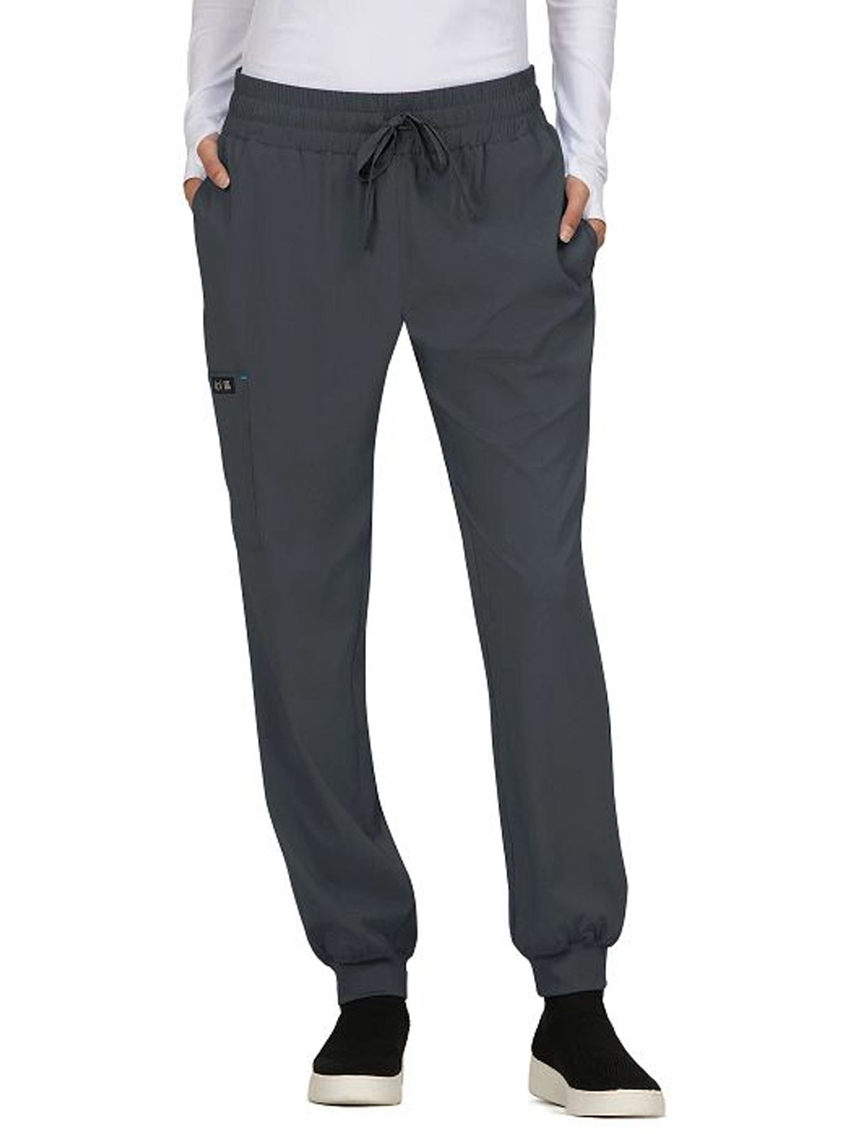 Women's 5-Pocket Stretch Jogger Gemma Pant - 741 - Charcoal