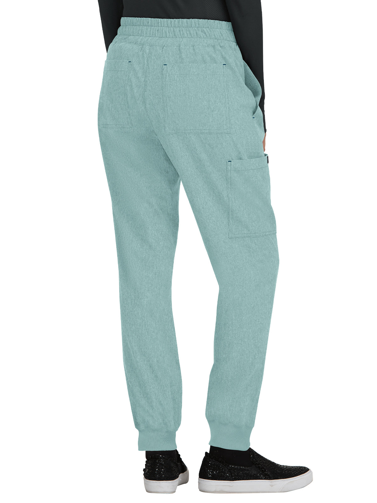Women's 5-Pocket Stretch Jogger Gemma Pant - 741 - Heather Sage