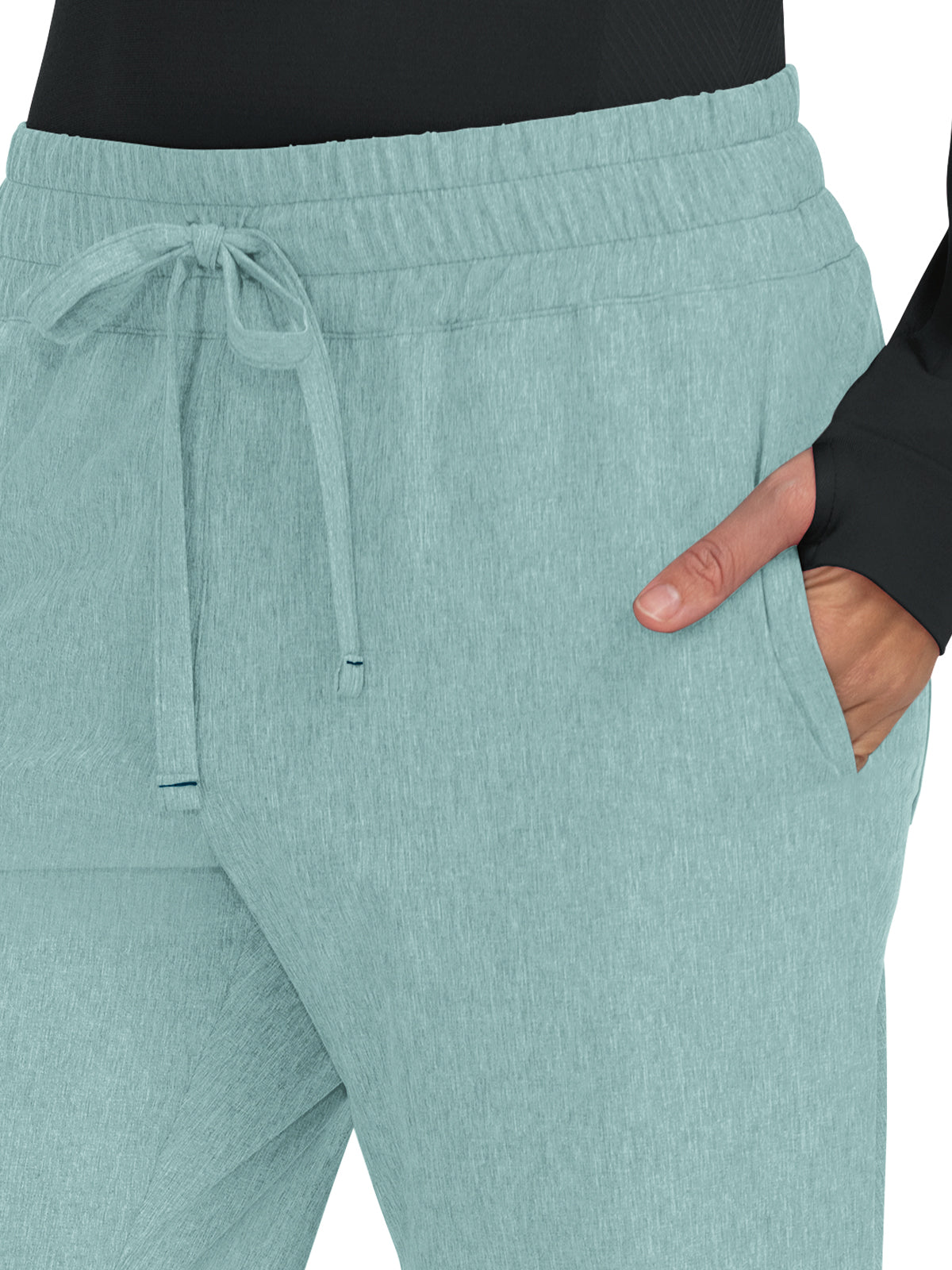 Women's 5-Pocket Stretch Jogger Gemma Pant - 741 - Heather Sage