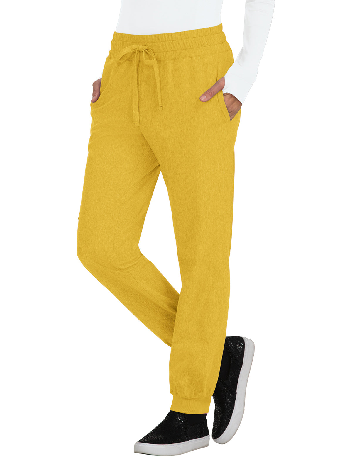 Women's 5-Pocket Stretch Jogger Gemma Pant - 741 - Heather Mango