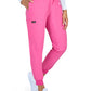 Women's 5-Pocket Stretch Jogger Gemma Pant - 741 - Heather Pink Lemonade