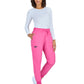 Women's 5-Pocket Stretch Jogger Gemma Pant - 741 - Heather Pink Lemonade