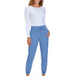 Women's 5-Pocket Stretch Jogger Gemma Pant - 741 - True Ceil