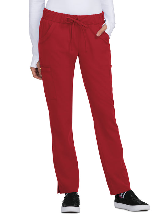 Women's 6-Pocket Slim Fit Buttercup Pant - B700 - Ruby