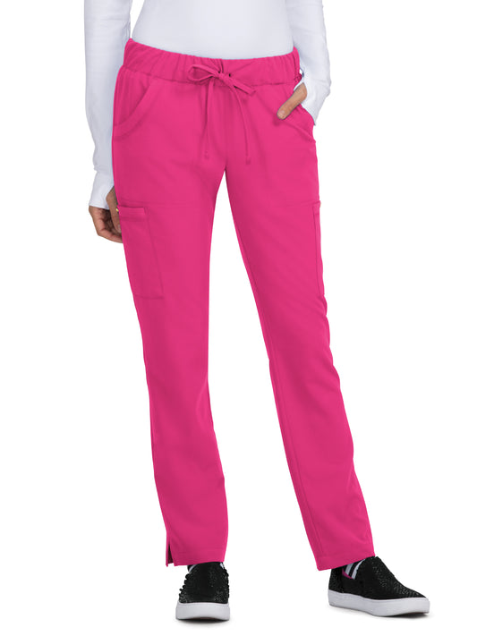 Women's 6-Pocket Slim Fit Buttercup Pant - B700 - Flamingo