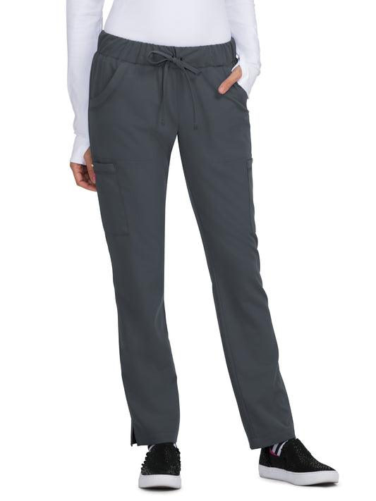 Women's 6-Pocket Slim Fit Buttercup Pant - B700 - Charcoal