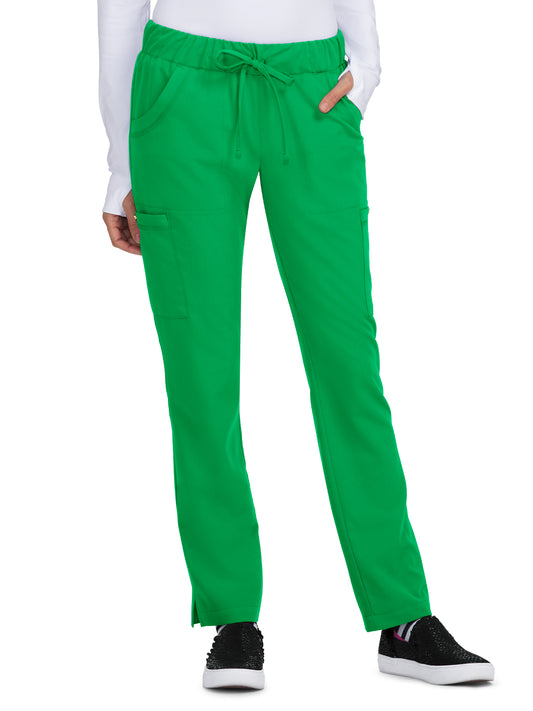 Women's 6-Pocket Slim Fit Buttercup Pant - B700 - Lucky Green