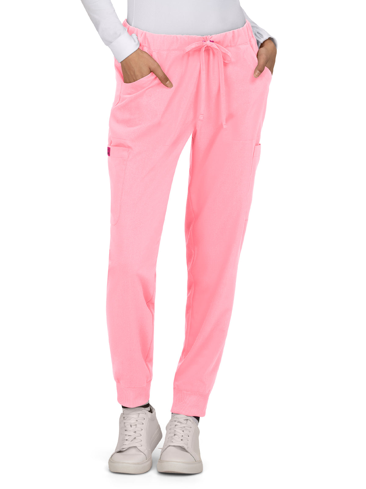 Women's 6-Pocket Jogger Aster Pant - B703 - Sweet Pink