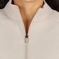Women's 2-Pocket Zipper-Front Geneses Jacket - C400 - Khaki