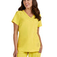 Women's 3-Pocket V-Neck Blissful Top - S101 - Loving Yellow