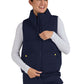 Women's Contrast Lining Delighted Vest - S400 - Navy