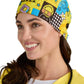 Unisex Printed Breathable Stretch Scrub Cap - SA174PR - Keep Smiling