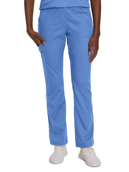 Women's 5-Pocket Straight Leg Cargo Pant - 2042 - Ceil
