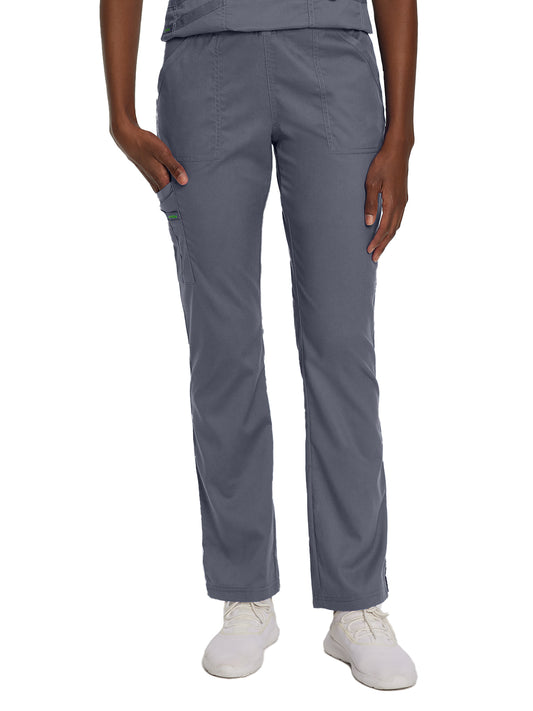 Women's 5-Pocket Straight Leg Cargo Pant - 2042 - Steel