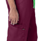 Unisex 6-Pocket Straight Leg Cargo Pant - 2104 - Wine