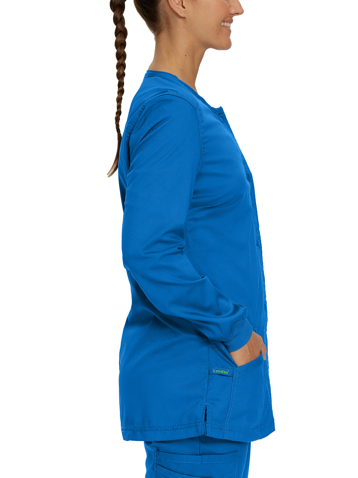 Women's Snap Front Jacket - 3038 - Royal