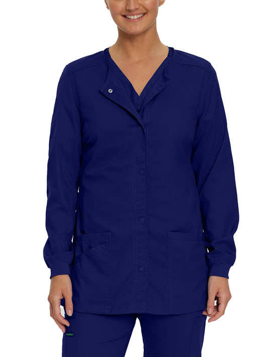 Women's Snap Front Jacket - 3038 - True Navy