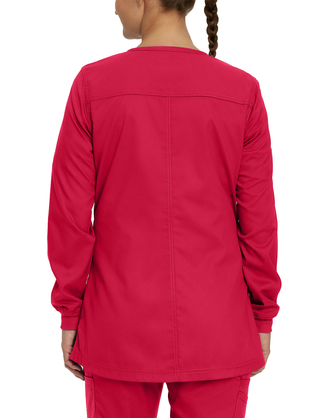 Women's Snap Front Jacket - 3038 - True Red