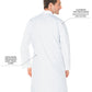 Men's Three-Pocket 41.5" Full-Length Lab Coat - 3145 - White