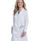 Women's Five-Pocket 38" Full-Length Lab Coat - 3153 - White Twill