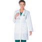 Women's Five-Pocket 36.5" Full-Length Tablet Lab Coat - 3165 - White