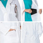 Women's Five-Pocket 36.5" Full-Length Tablet Lab Coat - 3165 - White