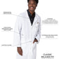 Men's Five-Pocket 37" Mid-Length Tablet Lab Coat - 3174 - White