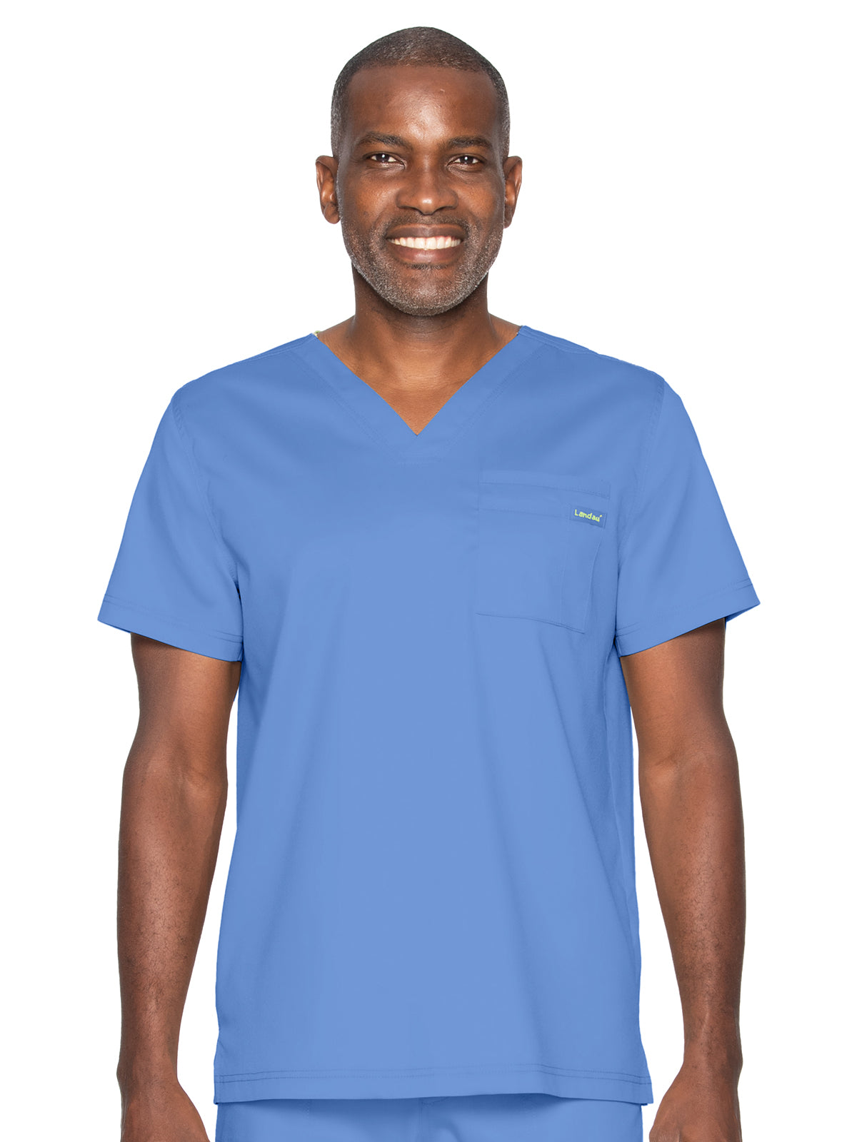 Unisex 2-Pocket Tuckable V-Neck Top - 4259 - Ceil