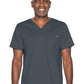 Unisex 2-Pocket Tuckable V-Neck Top - 4259 - Graphite