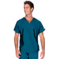 Unisex 1-Pocket Dolman Sleeve Tuckable V-Neck Top - 71221 - Caribbean