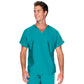 Unisex 1-Pocket Dolman Sleeve Tuckable V-Neck Top - 71221 - Teal