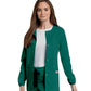 Women's 3-Pocket Crew Neck Warm-Up Jacket - 75221 - Hunter