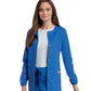 Women's 3-Pocket Crew Neck Warm-Up Jacket - 75221 - Royal Blue