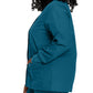 Women's 4-Pocket Crew Neck Warm-Up Jacket - 7525 - Caribbean Blue
