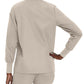 Women's 4-Pocket Crew Neck Warm-Up Jacket - 7525 - Sandstone